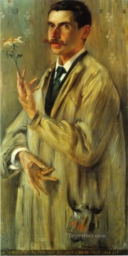 画家オットー・エックマン・ロヴィス・コリントの肖像 Oil Paintings